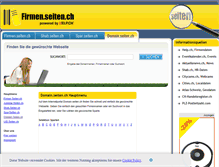 Tablet Screenshot of domain.seiten.ch